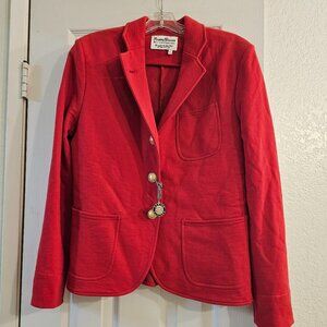 Rowing Blazers Red Knit Jacket